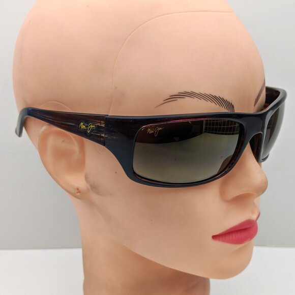 🕶️Made in Italy! Maui Jim PEAHI MJ202-10 Polarized Sunglasses 65/19-120 ALD223 - Picture 11 of 11